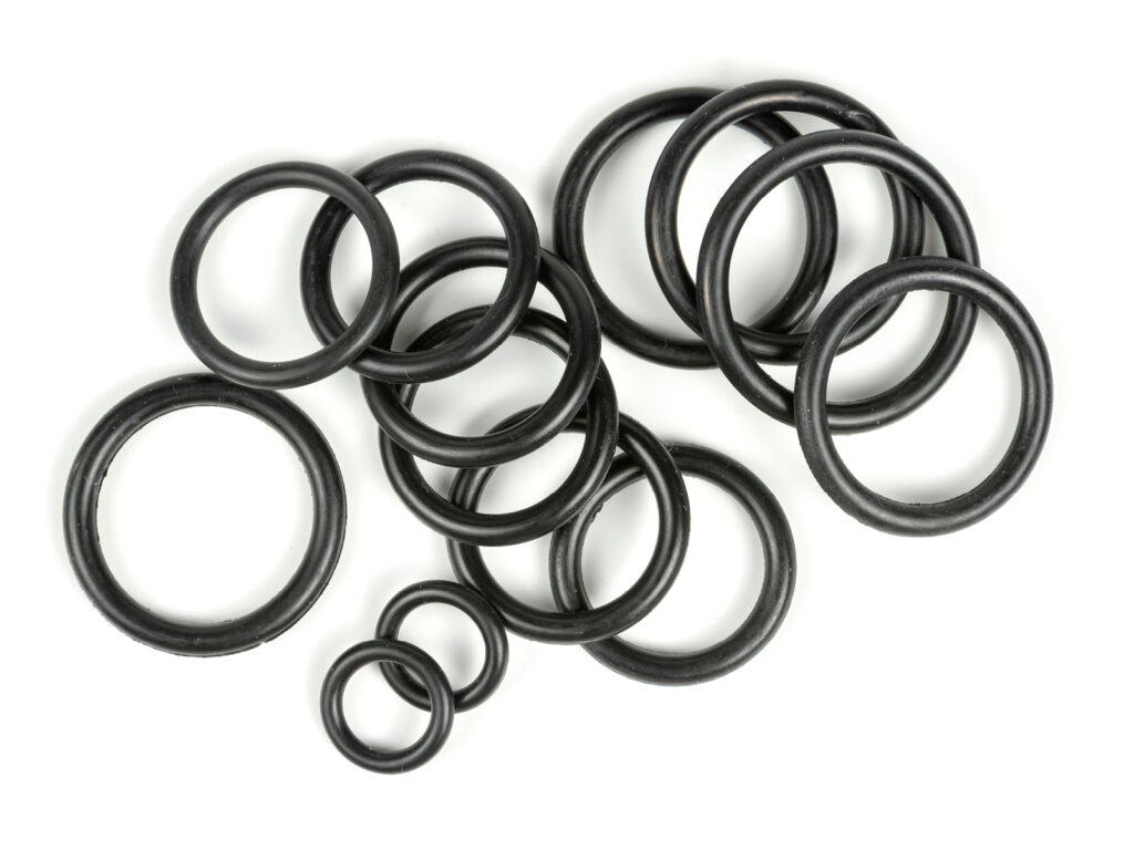 o-rings of various sizes