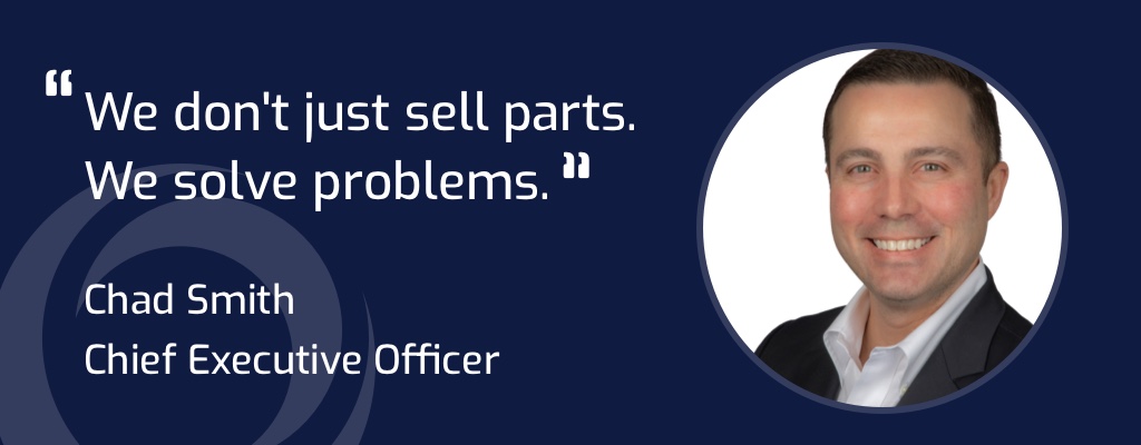 Quote from CEO Chad Smith 